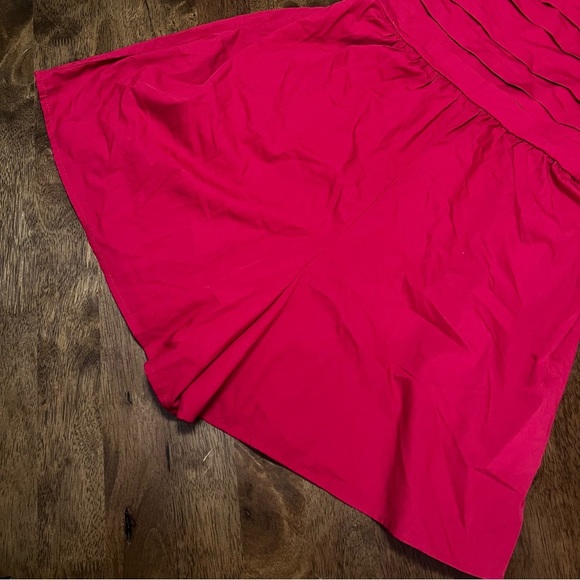 NWT Abercrombie & Fitch Emerson Ruched Strapless Romper Pink Size Small Tall - Picture 7 of 16